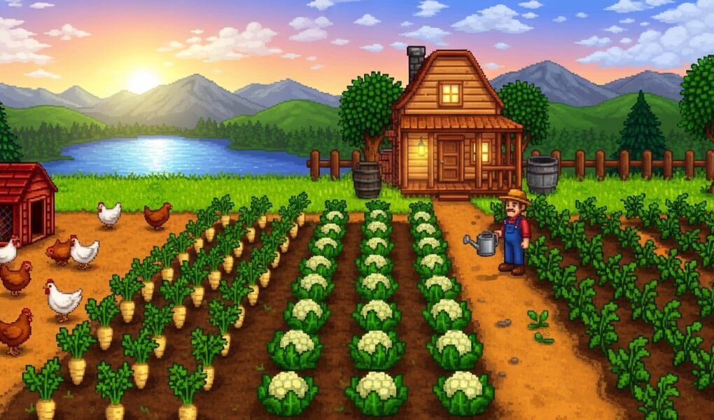 Stardew Valley farming