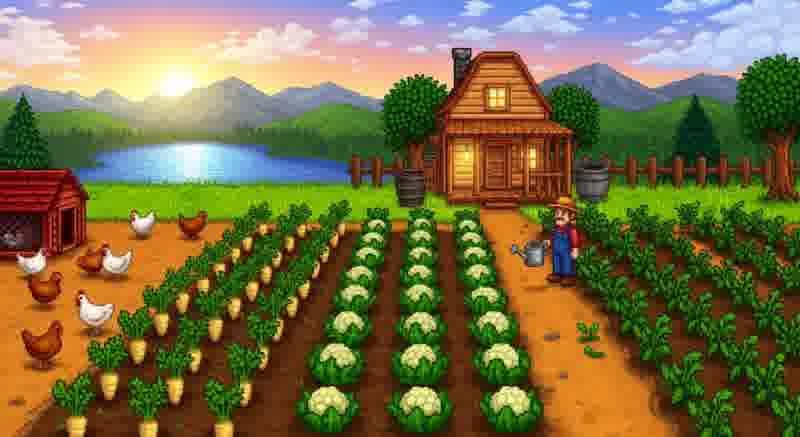 Stardew Valley farming