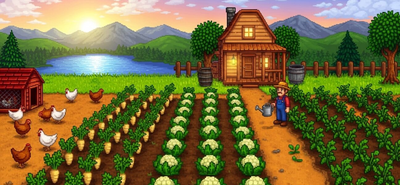 Stardew Valley farming