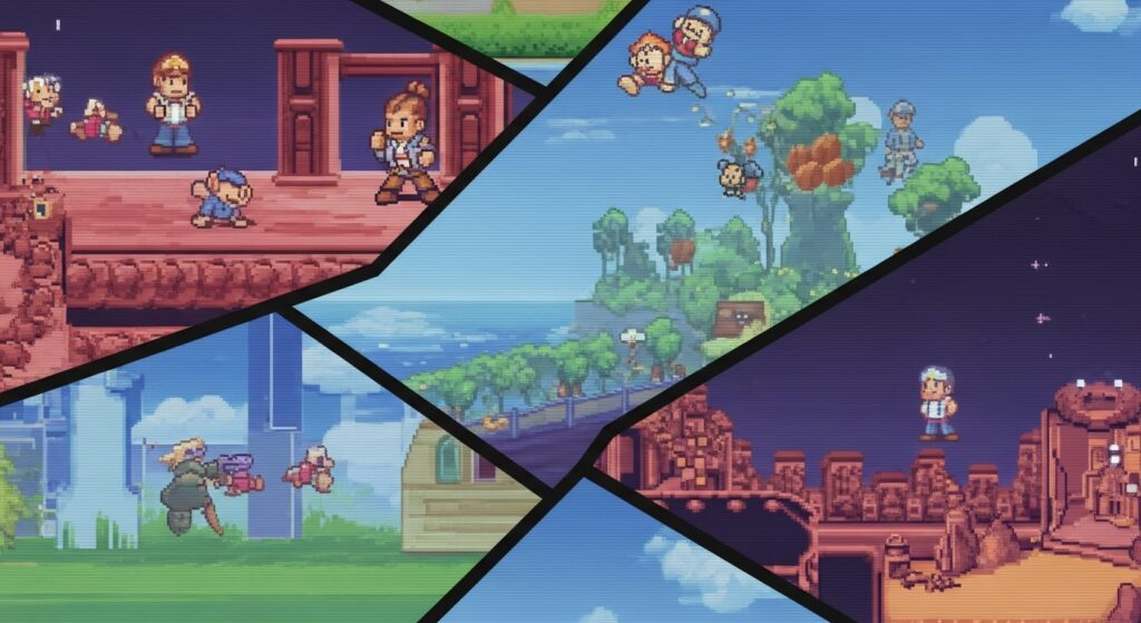 Timeless retro games including Super Metroid, Chrono Trigger, and Streets of Rage 2