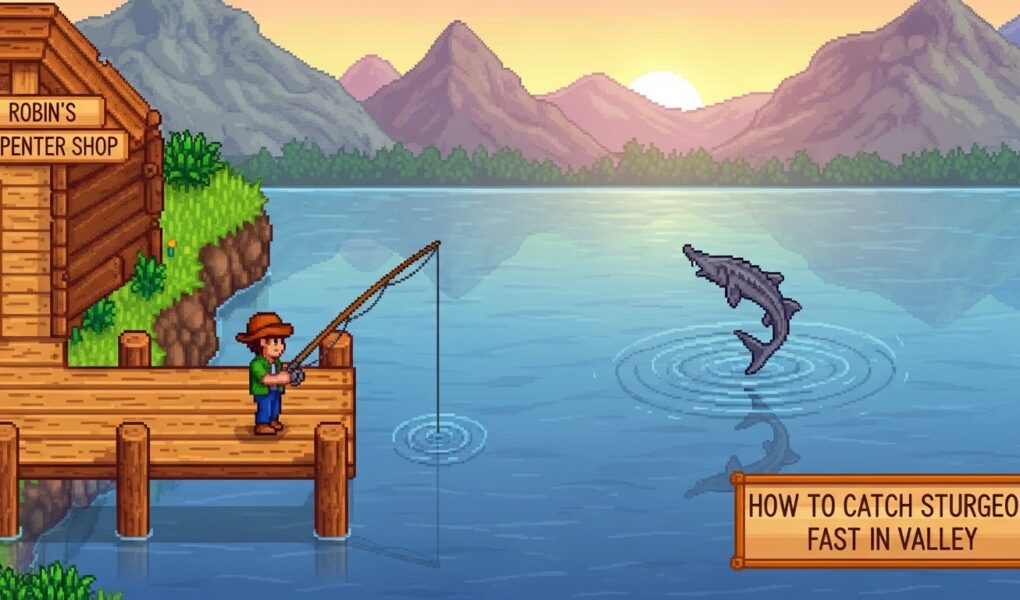 How to Catch Sturgeon in Stardew Valley Fast