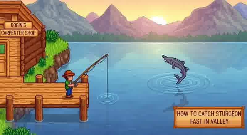 How to Catch Sturgeon in Stardew Valley Fast
