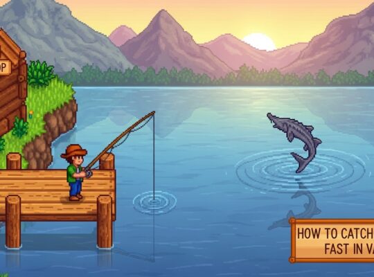 How to Catch Sturgeon in Stardew Valley Fast