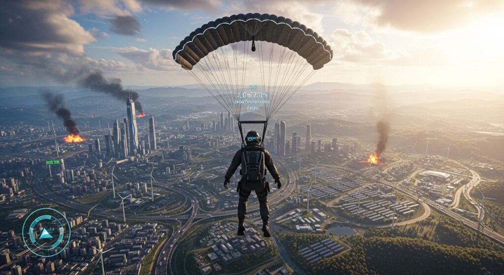 PUBG parachute drop 2025 update