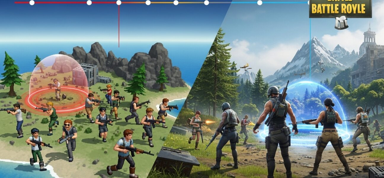 first battle royale game