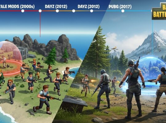 first battle royale game