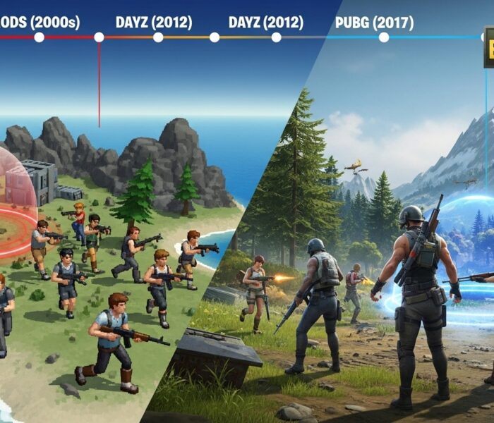 first battle royale game