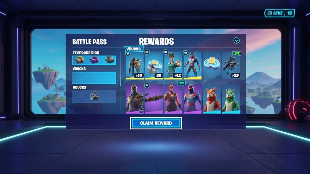 Fortnite battle pass skins and cosmetics