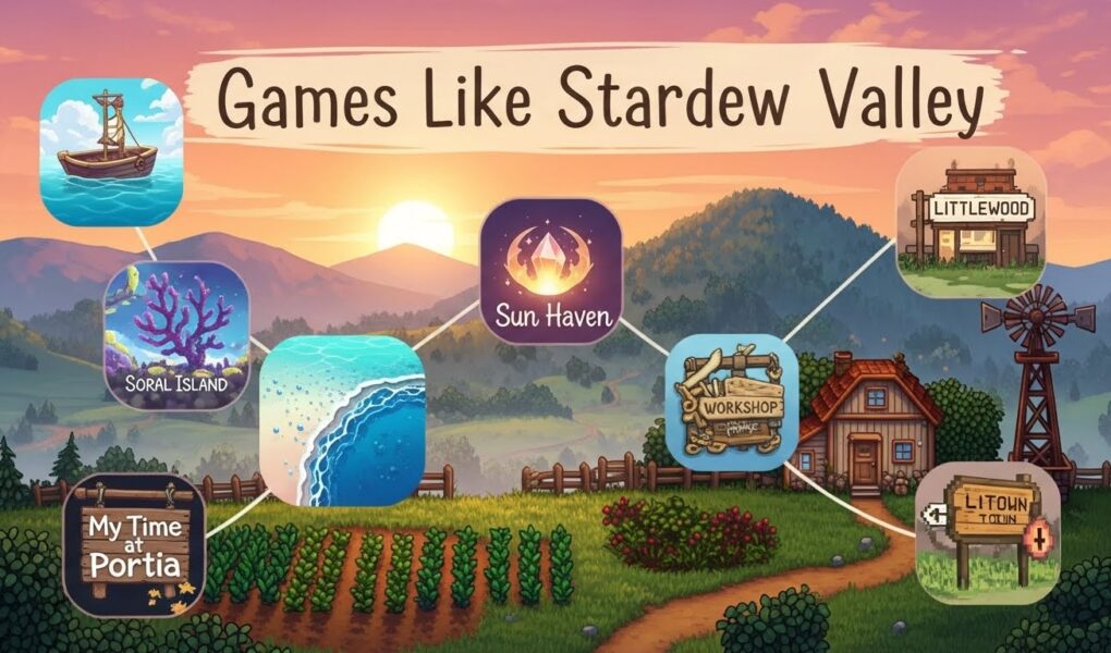 games like Stardew Valley