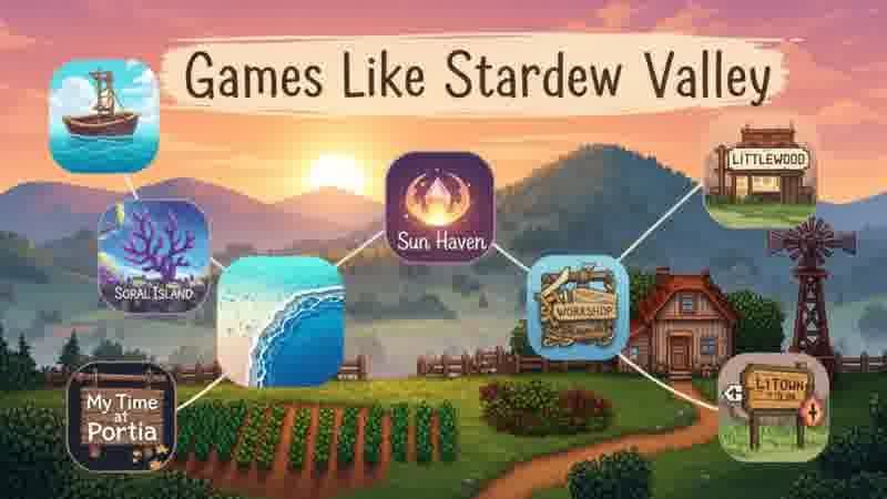 games like Stardew Valley