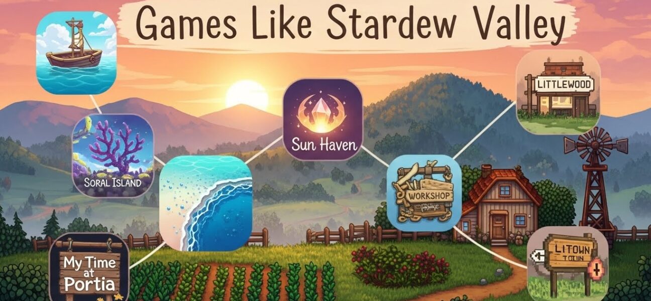 games like Stardew Valley