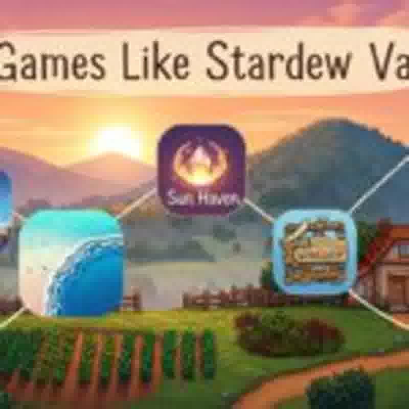 games like Stardew Valley